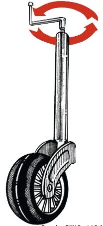 Height-Adjustable Front Wheel 48 mm (x1)