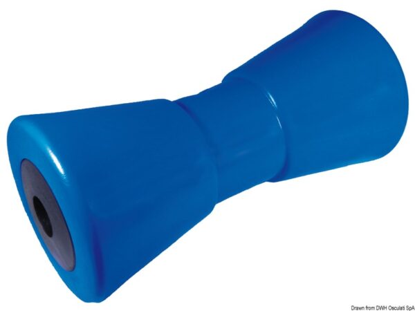 Central Roller, Blue-200mm-17mm