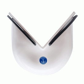 Transom / Corner Fenders 16 x 14 x 11 (6 x 5 x 4) White