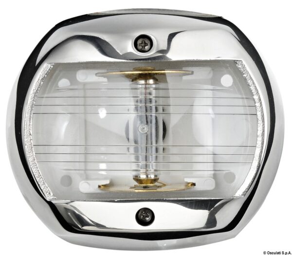 Classic 12 Navigation Lights Made of Mirror-Polished AISI316 Stainless Steel-135° stern