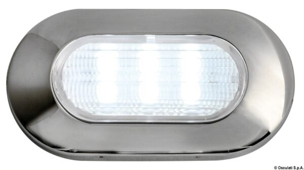 Oval, 6-led Courtesy Light White