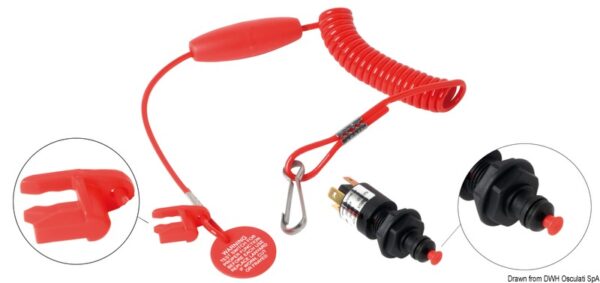 Cut-off Switch with Safety Key (x1)