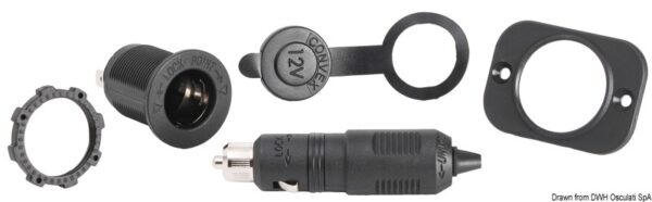 Kit Power Socket + Plug