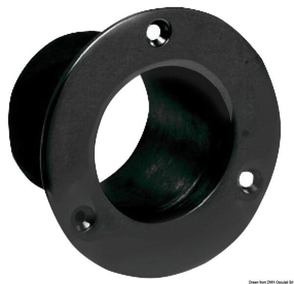 Bush to Joint Pipe-Black Plastic