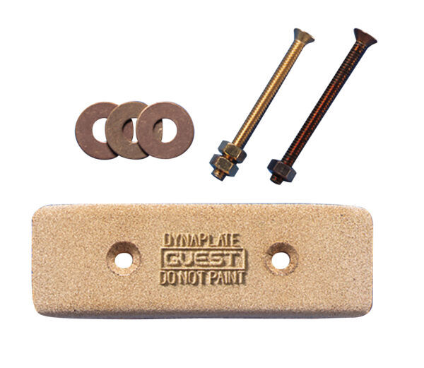 Standard Dynaplate, 6" x 2" x 1/2"