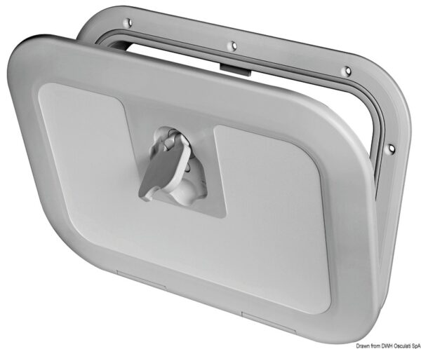 FLUSH Inspection Hatch, CE-Grey RAL 7042-380x280 mm