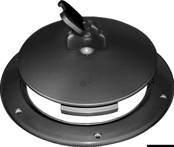 Inspection Hatch Fitted with Cover-Black-315 max external  Ø mm