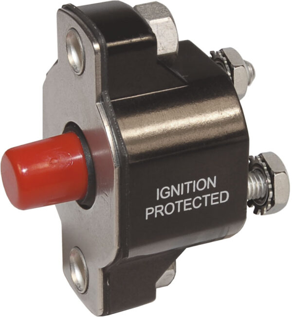 Medium Duty Push Button Reset Only Circuit Breaker - 40A