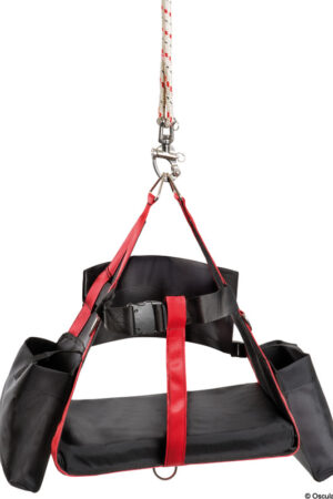 Bansigo Premium Bosun's Chair with Padded Rigid Seat