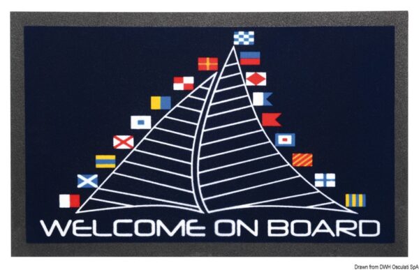 Format Antiskid Doormat 50 x 80 cm Flags