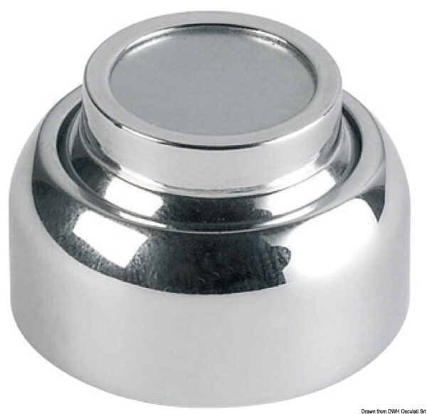 Magnetic Door Hook, Chromed Brass