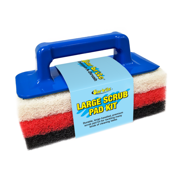 Large Scrub Pad Kit with Handle