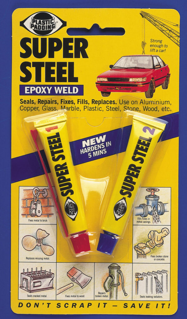 Super Steel Epoxy-Weld 2 X 25g Tubes