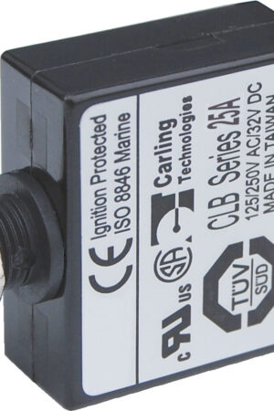 Push Button Reset Only Quick Connect Circuit Breaker-25A