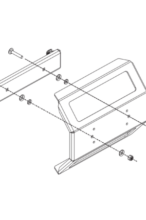 IDMK H12 RD - In-Dash Mounting Kit HELIX 12 Models REINFORCED