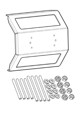 IDMK S12R - In-Dash Mounting Kit SOLIX 12 Models REINFORCED