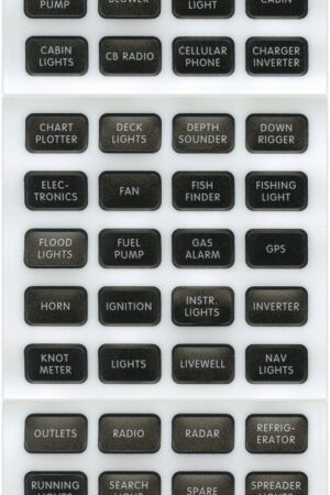 Black 60 Label Set