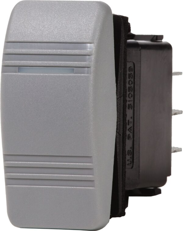 Contura Switch SPST Gray - OFF-ON