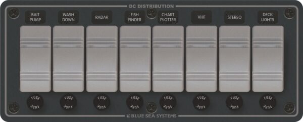Contura Water Resistant 12V DC Panel - 8 Position
