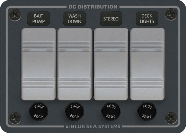 Contura Water Resistant 12V DC Panel - 4 Position