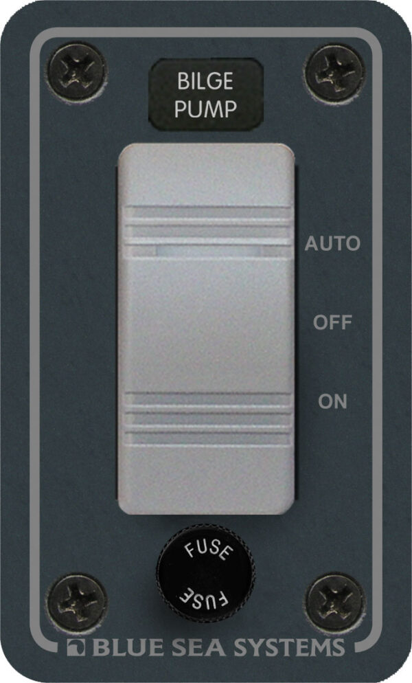 Contura Water Resistant 12V DC Panel - Bilge Pump Control