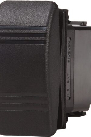 Contura Switch SPST Black - OFF-(ON)