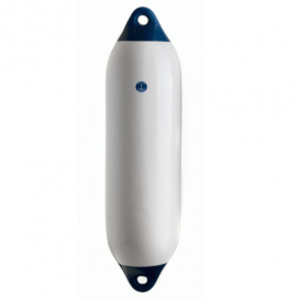 White and Blue Coloured-end Cylindrical Fenders 23 x 75 (9 x 30)