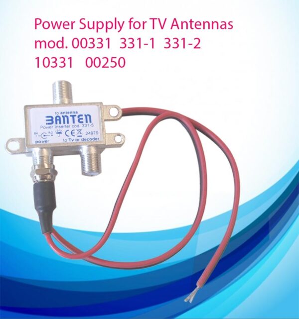 POWER SUPPLY FOR TV -DVBT. ANTENNAS