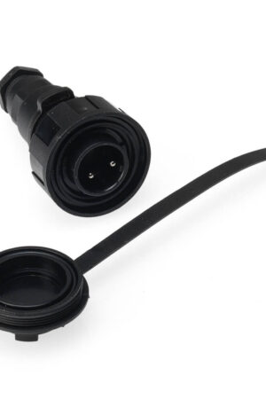 2 Pin Plug & Cap