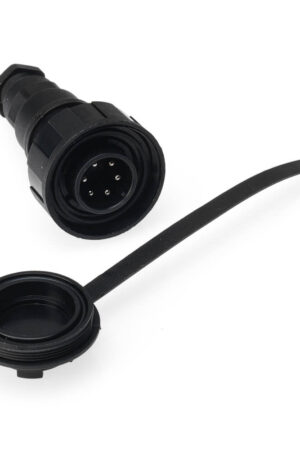 6 Pin Plug & Cap