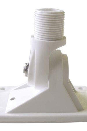 TWO WAY RATCHET MOUNT WHITE NYLON - 14 THREADS ON 1" DIAMETER