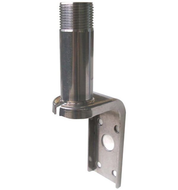 S/S BRACKET FOR GPS MAST MOUNT - 1"-14 THREADS