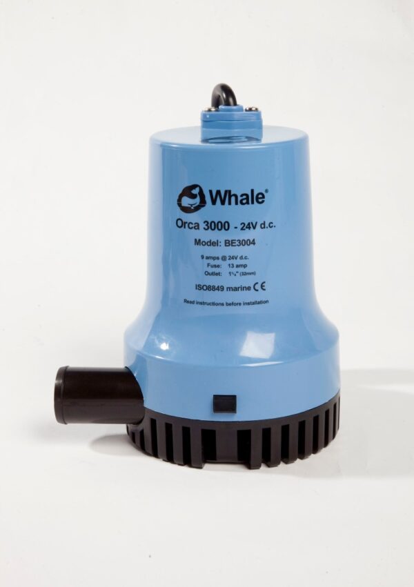 Orca Compact and Powerful Electric Bilge Pumps-3000-24V