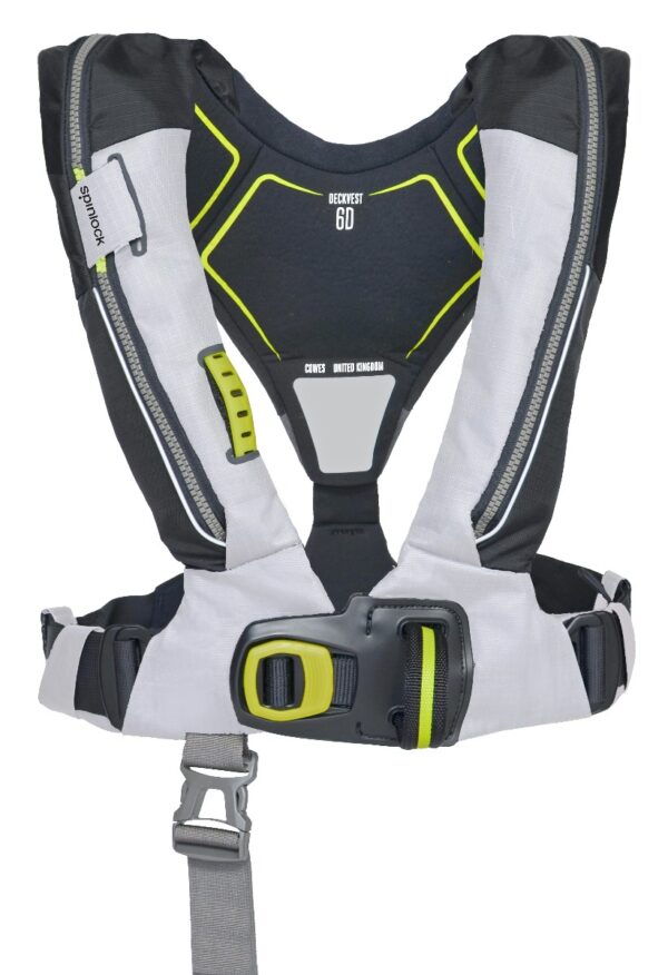 Deckvest 6D-170N-Included-Tropic White & Black