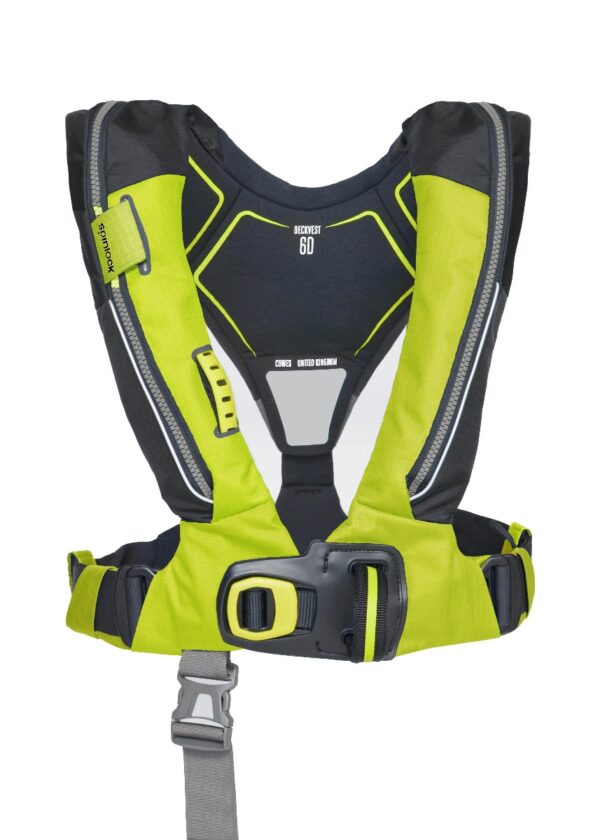 Deckvest 6D-170N-Included-Citrus & Black