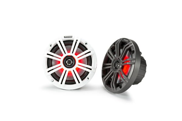 KM Marine 6.5" (165 mm) Coaxial Speaker System with LED Grills