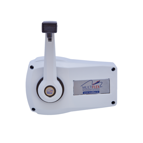 Side Mount - Control Lever-White