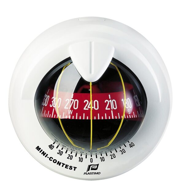 Mini-Contest Compass-White (Red conical card)