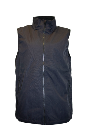 Black Gilet Mesh Lined Size XS