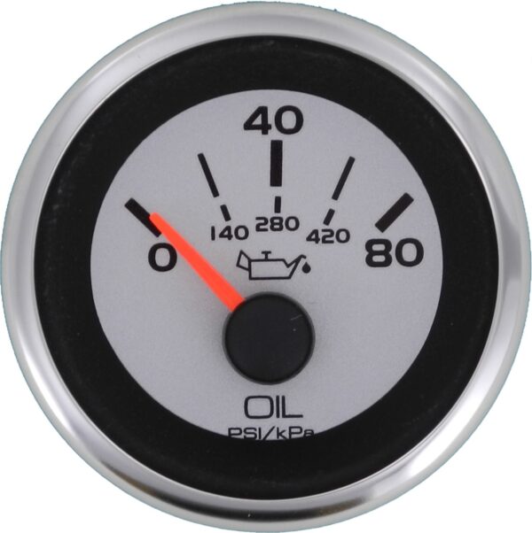 Oil Pressure, 240 - 33 ohm - US Type-0-80 PSI