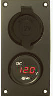 12v Power Supply and Voltmeter Panel