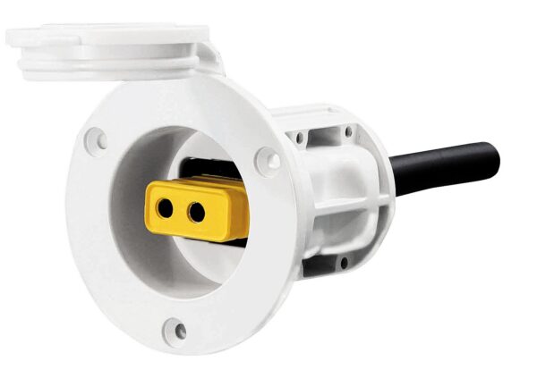 Flush Mount Power Port (White)