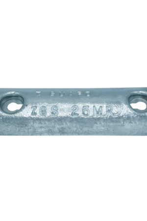 Aluminium hull Anode - 5kg nom net wt bolt on - 229 mm bolt centres