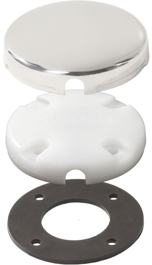 Side Entry CableClam with Stainless Steel Dress Cap