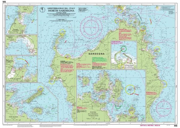 Imray Chart M8 North Sardegna - Image 2